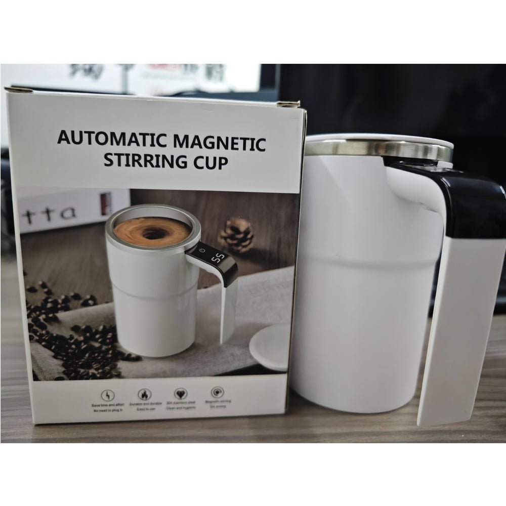 PORTAGO - One Touch Mixing Mug for Coffee, Protein & Daily Drinks - PORTAGO