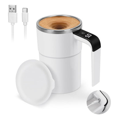 PORTAGO - One Touch Mixing Mug for Coffee, Protein & Daily Drinks - PORTAGO
