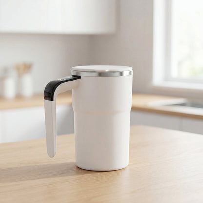 PORTAGO - One Touch Mixing Mug for Coffee, Protein & Daily Drinks - PORTAGO