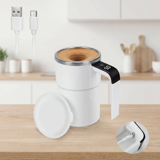 PORTAGO - One Touch Mixing Mug for Coffee, Protein & Daily Drinks - PORTAGO