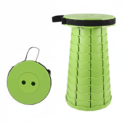 Portago - Portable Outdoor Color Retractable Folding Stool for Camping, Travel & Outdoor Adventures - PORTAGO
