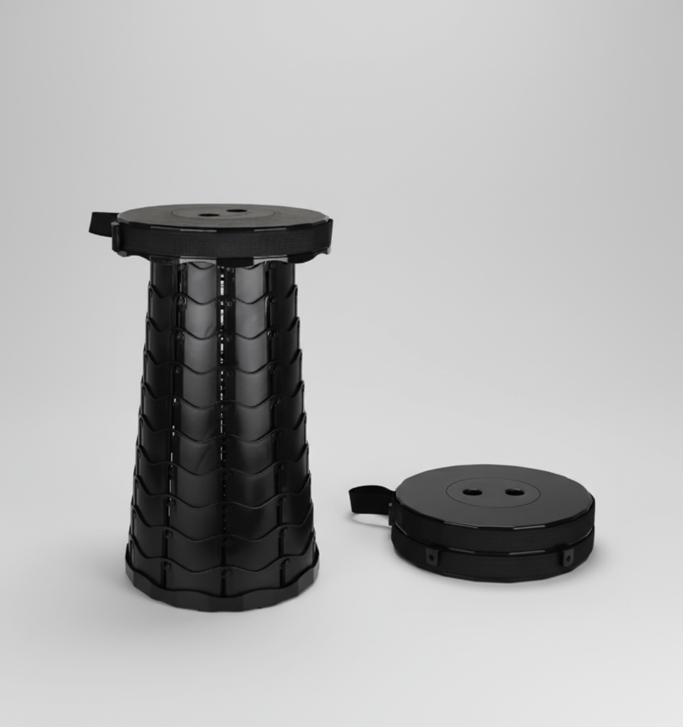 Portago - Portable Outdoor Color Retractable Folding Stool for Camping, Travel & Outdoor Adventures - PortaGo™