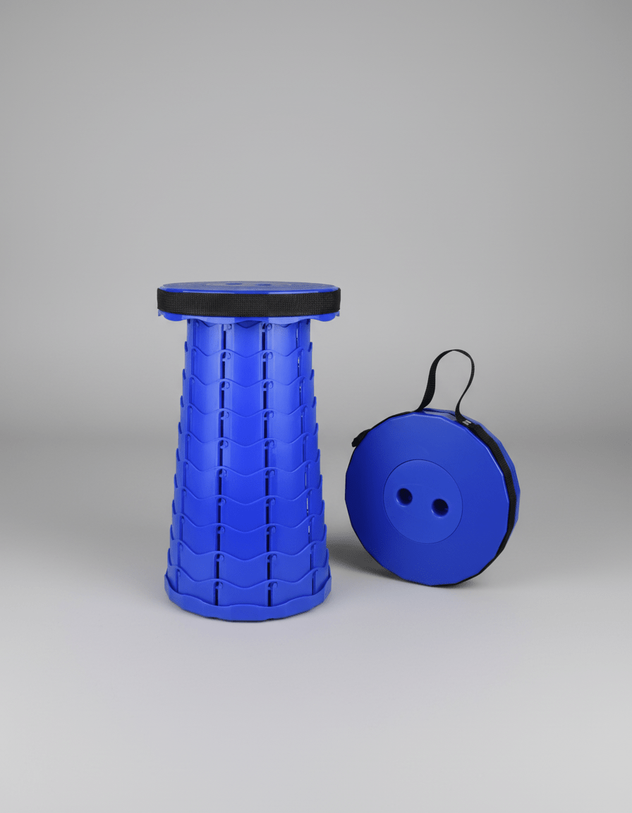 Portago - Portable Outdoor Color Retractable Folding Stool for Camping, Travel & Outdoor Adventures - PortaGo™